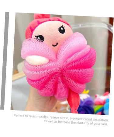 Healeved 2pcs Children's Bath Exfoliating Balls - Foaming Scrubber & Cleaning Tool for Skin Care - Buy Online on GoSupps.com