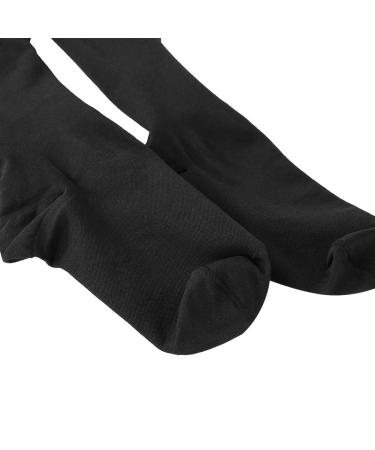 Buy XXL Black Pantyhose Siamese Socks - Compression Stockings for Varicose Veins & DVT Prevention for Men & Women - Buy Online on GoSupps.com