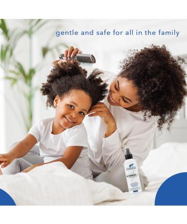 Detangler plus Styling Hair Spray 8 oz - Heat Protectant and Blowout Spray - Leave in Conditioner for Sensitive Skin - Fragrance Free Hypoallergenic Unscented - Anti Frizz Vegan Cruelty Free 8 Fl Oz (Pack of 1) - Buy Online on GoSupps.com