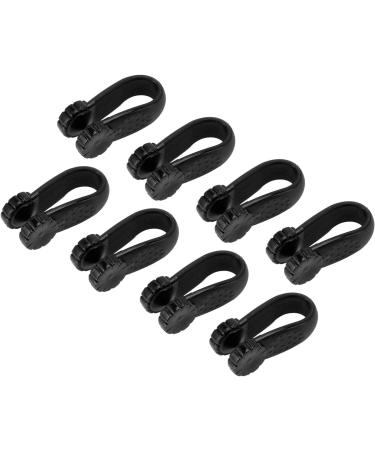Cyrank 8-Part Hand Pressure Point Tool - Acupressure Clip for Migraine Relief - Reusable Black Plastic Handic Tool - Buy Online on GoSupps.com