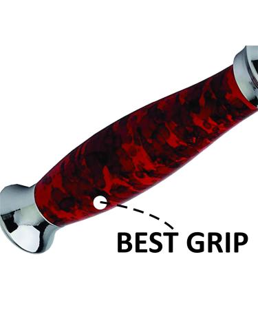 Pearl Shaving Butterfly Safety Razor for Men - Eco-Friendly Twist-to-Open Shaving Kit | Perfect Valentine's Day Gift - Buy Online on GoSupps.com