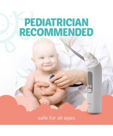 LitteTora Rechargeable Baby Nasal Aspirator - Electric Mucus Sucker for Infants & Toddlers - Buy Online on GoSupps.com