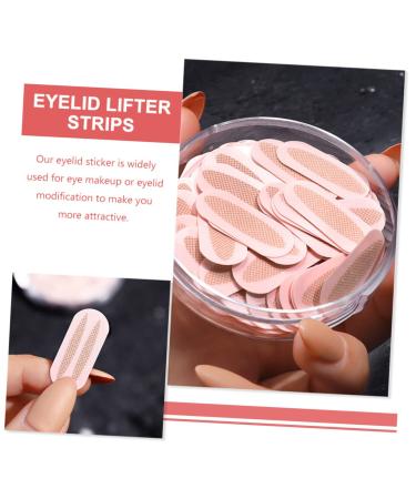 Housoutil 1 Set Double Eyelid Sticker Eyelid Strip Droopy Eyelid Lifter Eye Lift Eyeshadow Tape Eyelid Lifting Tapes Droopy Eyes Eye Lid Tape Invisible Double Eyelid Tape Glue - Buy Online on GoSupps.com