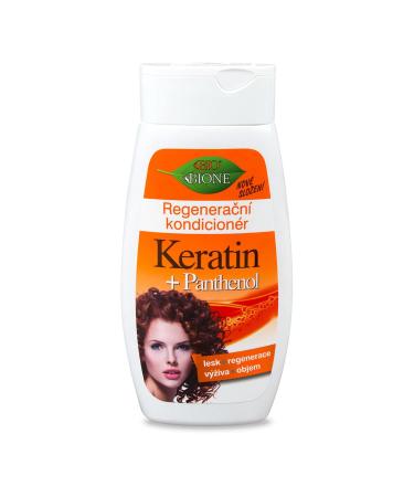 Bione Bione 100% Organic Vegan Keratin & Panthenol Conditioner No Mineral Oil Sulfates Parabens Silicones - 260ml