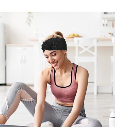 Sparkly Crystal Wide Headbands for Women - 3 Pcs Bling Fancy Headbands - Buy Online on GoSupps.com