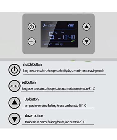 Insulin Refrigerator 2-8 Intelligent Temperature Control + HD LCD Medical Refrigerator Large Capacity - Buy Online on GoSupps.com