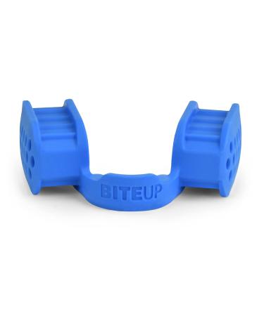 BITEUP Jawline Exerciser For Men & Women. Designed and Shipped from California. Tone and Strengthen Your Face & Neck Muscles. Made with FDA Food Grade  Premium Quality Silicone (Beginner Blue)
