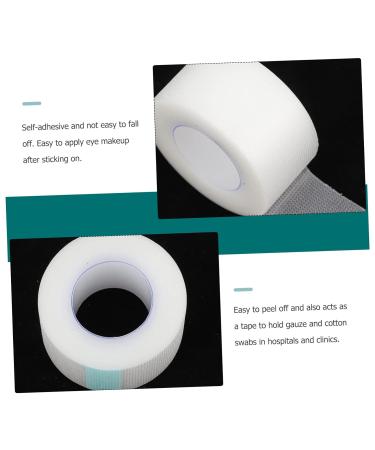 Angoily 4 Rolls Adhesive Eyelid Tape Clear Gaffer Tape Eyelash Tape Eye Shadow Tape Adhesive Tape Sandwich Container Medical Tape Eyelid Stickers Girl Beauty Stickers or White - Buy Online on GoSupps.com