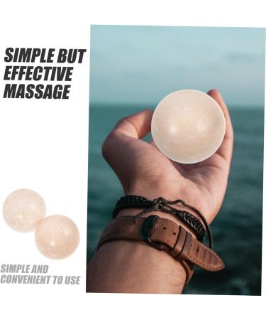 Partykindom 2 PC Jade Fitness Handballs - Wellness Gifts & Healthy Crystal Massage Balls for Geometry Training - Buy Online on GoSupps.com