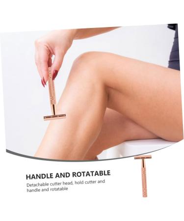 Beavorty Metal Face Razor for Women & Men - Premium Aluminum Handheld Razor for Smooth Shaving - Buy Online on GoSupps.com