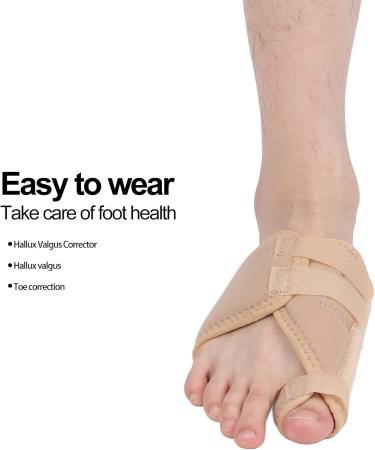 Bunion Splint for Hallux Valgus Corrector - Ergonomic, Washable, Fixation for Home & Clinic Foot Care - Men & Women - Buy Online on GoSupps.com
