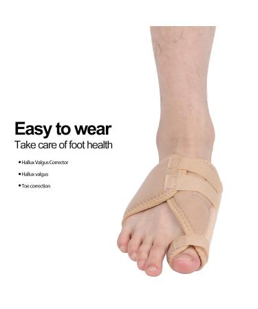 Hallux Valgus Corrector | Ergonomic Soft & Washable Toe Orthosis for Men & Women - Professional Great Toe Fixation - Buy Online on GoSupps.com