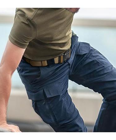 Bulliant Tactical Belt Quick Lock - Military Hike Work Belt 3.8cm Heavy Seat Belt Schnalle Bronze 3386 Adjustable 135cm (42-46) - Buy Online on GoSupps.com