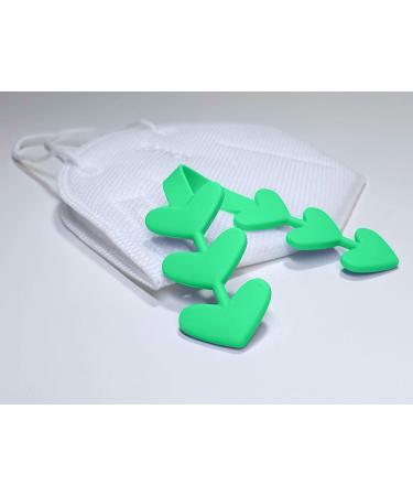 Buy CRITTE Green Ear Protector - Silicone Heart Shape Adjustable Strap for Face Masks (1 Piece) | Comfort & Support for All Masks - Buy Online on GoSupps.com