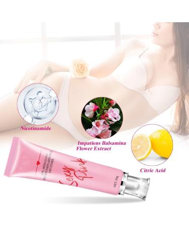  BEROZA Set of 2 pink lightening creams for intimate areas dark spot correctors pink lips underarms intimate parts private areas pink magic - Buy Online on GoSupps.com