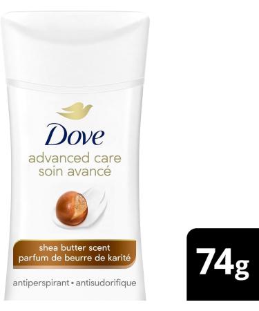 Dove Advanced Care Antiperspirant Stick Shea Butter antibacterial odour protection 74 GR - Buy Online on GoSupps.com