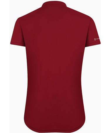 Savalino Women's Sublimation Printed Bowling Jersey | Moisture-Wicking & Fast-Drying | Maroon | Sizes S-5XL - Buy Online on GoSupps.com