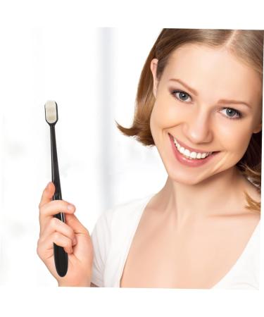 Angoily 8 Pcs Soft Toothbrush Set - Travel-Friendly Small & Gentle Soft Fur Bristles for Sensitive Teeth - Buy Online on GoSupps.com