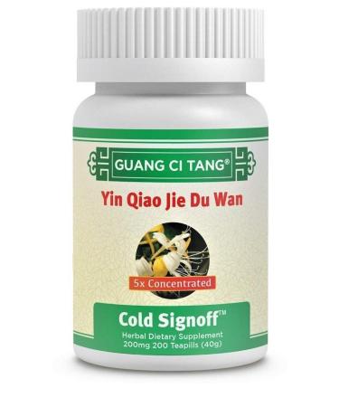Cold Signoff (Yin Qiao Jie Du Pian/Wan) 200 mg 200 Tablets