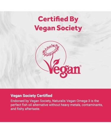 Naturalis Vegan Prenatal with Full Specrum Omega-3 | Algae DHA EPA DPA Vitamin D3 & Active Folate L 5-MTHF | Vegan Society Certified Sustainably Sourced Non-GMO & Soy Free | 60 Veggie Softgels 60 Count (Pack of 1) - Buy Online on GoSupps.com