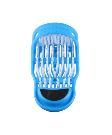 Magic Feet Cleaner - Easy Foot Scrubber & Exfoliating Massager Slipper (Blue) - Buy Online on GoSupps.com