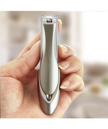 HCHGJKN Nail Clippers Nail Clippers Nail Cutter Duty Curved Edge for Adult Men Women Swing Out Nail Cleaner(Schwarz) Black - Buy Online on GoSupps.com