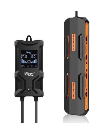 Hygger aquarium heating 1000W diving aquarium heater with intelligent LCD digital display Controller and automatic switch-off protection Aquarium heating element for 492-984L fresh water salt water tank 1000W for 492-984l tank - Buy Online on GoSupps.com