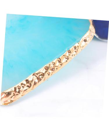 Buy NOLITOY 3 Pcs Nail Color Pallet - Resin Nail Art Tools for Stunning Nail Makeup | Gel Color Plates & Display | 9x9cm - Buy Online on GoSupps.com