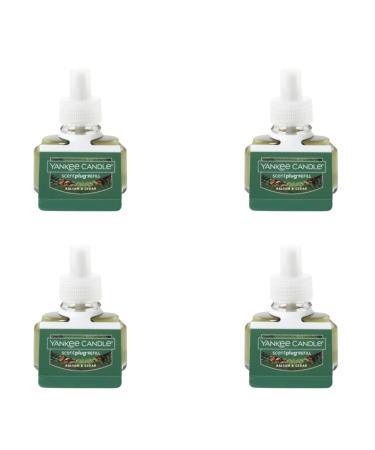 Yankee Candle Balsam & Cedar Electric Home Fragrance Scent Plug Refill (Pack of 4)