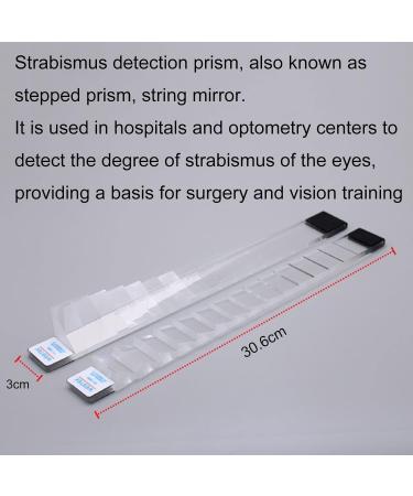 Nichoy Ophthalmic Prism Set for Strabismus | Triplet Detection & Step Prism | International Shipping Available - Buy Online on GoSupps.com