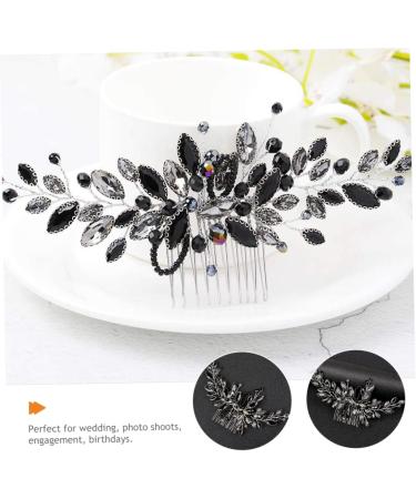 Bridal Hair Comb Crystal Wedding Headpiece Elegant Hair Accessories for Brides Bridesmaids and Proms Sparkling Rhinestone Hair Decor for Special Occasions - Buy Online on GoSupps.com