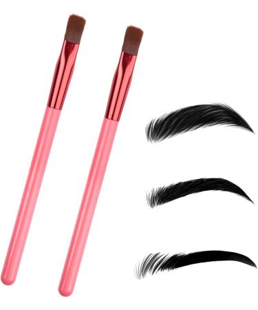 NAUZE 2 Pieces Multi-Function Eyebrow Brush Angled Eyebrow Brush Eye Brow Concealer Contour Brush Square Eyebrow Brush Make-Up Tool - Buy Online on GoSupps.com