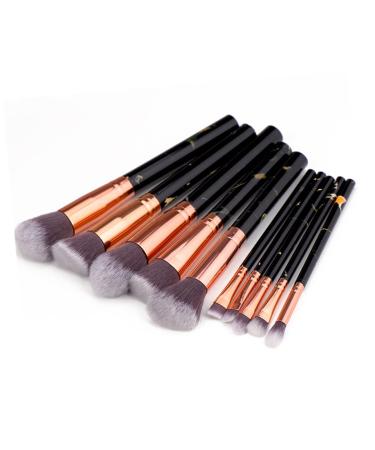 FRCOLOR 30 Pcs Professional Makeup Brush Set - Concealer Highlighter Eyebrow & Eye Shadow Brushes - Travel-Friendly Black Stippling Brushes for Flawless Makeup - Buy Online on GoSupps.com