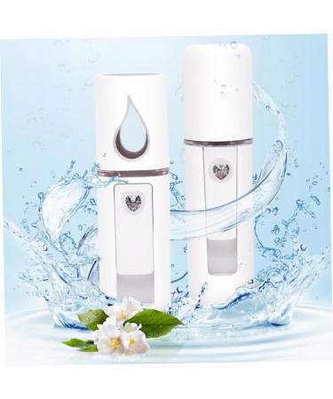 Baluue 3pcs Face Sprayer Mini Face Humidifier Cool Mist Sprayer Cool Face Mist Steamer Facial Sprayer White - Buy Online on GoSupps.com