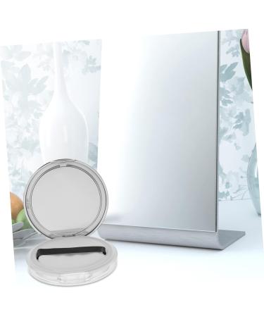 POPETPOP 2pcs Box Loose Powder Box Makeup Powder Puff Compact Powder Case 5g Powder Case Take a Bath Sample 7.5x7.5cm Silver - Buy Online on GoSupps.com