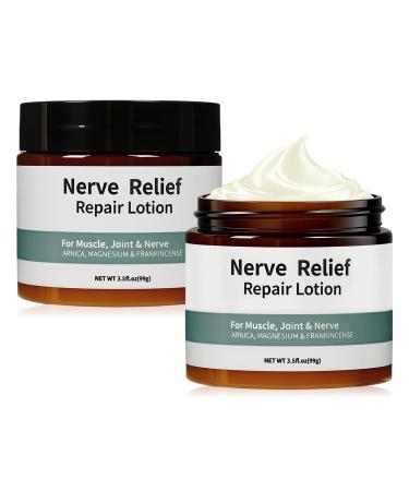 BLOWADM Nerve Cream Neuropathy Lotion With Arnica Magnesium For Joint Daily Nourishment For Knee Lumbar Neck Hand And Foot(3.5oz