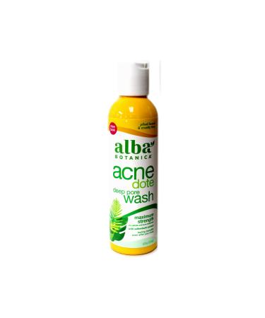 Alba Botanica Natural AcneDote Deep Pore Wash 6 fl oz (177 ml)