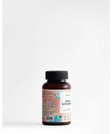 Everher Hair Vitamins | 5000mcg Biotin | Non-GMO Vegetarian | Promotes & Strengthens Hair | 1-Month Supply - Buy Online on GoSupps.com