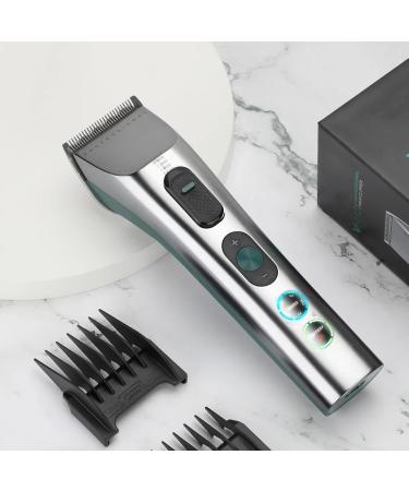 Hair Clippers for Men Professional Trimmer Men's Electric Beard Hair Clipper Blade Adjustable Hair Cutting Shears 5 Motor Speed Rechargea - Buy Online on GoSupps.com
