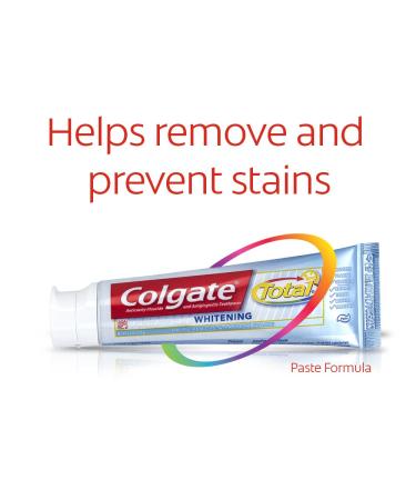 Colgate Total Whitening Toothpaste Twin Pack - 6oz (2 Pack) | Freshens Breath & Fights Cavities - Buy Online on GoSupps.com