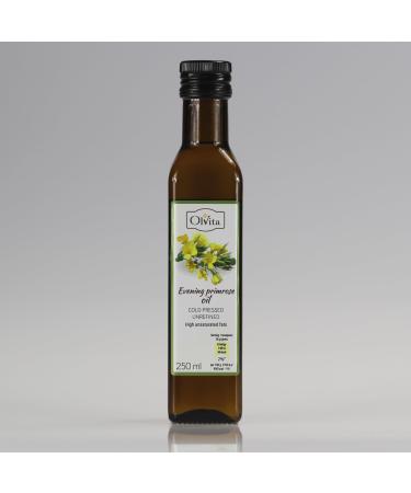 FORGET Evening primrose oil cold pressed raw 250ml OLVITA