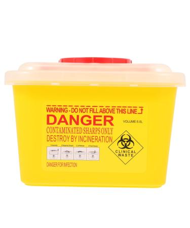 Iwowhero container recycling box razor blades Bank cannula container Compact storage box for blades keep blade box kept storage box broken blades razor knife ABS