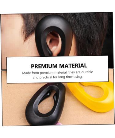 FRCOLOR 2 Pairs hair dye earmuffs hairstyling protective earmuff hair dyeing earmuffs professional blow dryer bathing accessories ears protector for hair salon Shower Ear Caps boutique - Buy Online on GoSupps.com