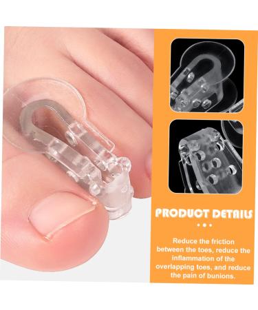 FRCOLOR Nail Tools 3 Pairs - Clip Board & Divider Nursing Care Set for Men - Toe Separator & Foot Valgus Protector - Thumb Splint - Buy Online on GoSupps.com