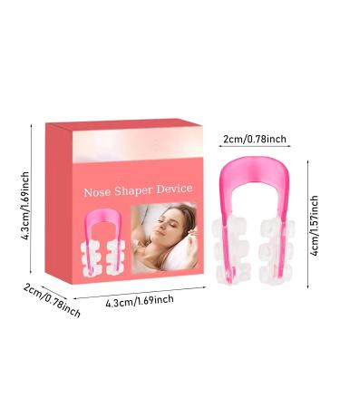 Zetiling Nose Shaper - Adjustable Silicone Nose Lifter & Straightener for Perfect Nose Shape | 2pcs Nose Up Clip - Buy Online on GoSupps.com