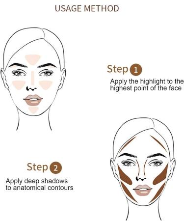 REMEK Makeup Contour Stick - Moisturizing Balm to Brighten Water Shadows - Lightweight Portable and Gentle Contour Wand for Dry Skin Women Men Teens Shadow Cream - Buy Online on GoSupps.com