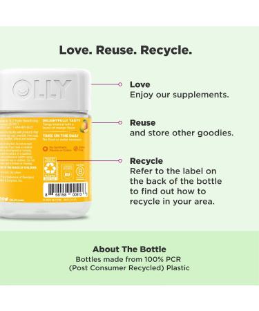 OLLY Probiotic Gummy 1 Billion CFUs Immune and Digestive Support Chewable Probiotic Supplement Mango 80 Count 80 Count (Pack of 1) - Buy Online on GoSupps.com