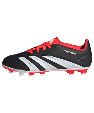 adidas Unisex Predator.4 L Fxg J Sneaker 38 EU Core Black Ftwr White Solar Red