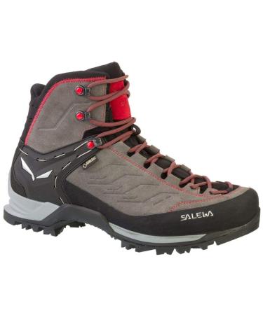 Salewa Mountain Trainer Mid GTX Hiking Boot - Men's 9.5 Charcoal/Papavero