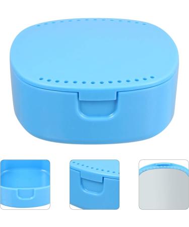 Buy Faruta Orthodontic Bracket & Denture Box with Mirror | Portable Tooth Holder & Mouth Protection for False Teeth Storage - Buy Online on GoSupps.com